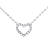 Silvego Strieborný náhrdelník srdce JJJN0685 Silvego Strieborný náhrdelník srdce JJJN0685