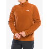Flísová mikina The North Face Glacier Fleece 1/4 Zip Jacket - burnt umber Flísová mikina The North Face Glacier Fleece 1/4 Zip Jacket - burnt umber