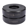 YATO NÁHRADNÉ MATICE PRE YT-21735 TYP U 16MM (YT-21740) YATO NÁHRADNÉ MATICE PRE YT-21735 TYP U 16MM (YT-21740)