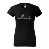 Handel Tričko - Huby - moja vášeň Farba: čierna, Veľkosť: M, Strih trička: dámsky Handel Tričko - Huby - moja vášeň Farba: čierna, Veľkosť: M, Strih trička: dámsky