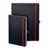 Sigel Conceptum zápisník Red Edition A4 linajkový čierno červený Sigel Conceptum zápisník Red Edition A4 linajkový čierno červený