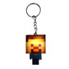 Detská svietiaca kľúčenka Minecraft Steve s krúžkom Detská svietiaca kľúčenka Minecraft Steve s krúžkom