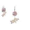 Teddies Medveď s balónom plyš 30cm záves na postieľku/kočík nat. hrací strojček béžový Teddies Medveď s balónom plyš 30cm záves na postieľku/kočík nat. hrací strojček béžový
