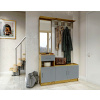 VerDesign, MÁŠA SET 1 predsieňová zostava, činčila/dub Artisan LTD VerDesign, MÁŠA SET 1 predsieňová zostava, činčila/dub Artisan LTD