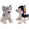 Wiky Pes Husky plyšový 25cm - náhodná Wiky Pes Husky plyšový 25cm - náhodná