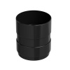 GALECO PVC spojka rúr - RAL 9005 Čierna, 50 mm GALECO PVC spojka rúr - RAL 9005 Čierna, 50 mm