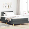zahrada-XL Posteľ s pružinovým rámom Tmavo šedá 120 x 200 cm látka 3342353 zahrada-XL Posteľ s pružinovým rámom Tmavo šedá 120 x 200 cm látka 3342353