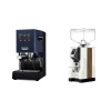 Gaggia Classic E24, blue + Eureka Mignon Specialita, WD white, walnut Gaggia Classic E24, blue + Eureka Mignon Specialita, WD white, walnut