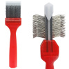ActiVet Pro Brush Mat Zapper - veľmi tvrdá, obojstranná a flexibilná kefa na odstraňovanie rohoží - malá 4,5 cm ActiVet Pro Brush Mat Zapper - veľmi tvrdá, obojstranná a flexibilná kefa na odstraňovanie rohoží - malá 4,5 cm