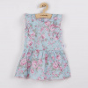 Dojčenské letné bavlnené šatôčky New Baby Roses Farba: Tyrkysová, Veľkosť: 56