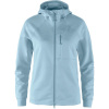 FJÄLLRÄVEN Abisko Grid Fleece Hoodie W Breeze Blue - S FJÄLLRÄVEN Abisko Grid Fleece Hoodie W Breeze Blue - S