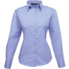 Premier | PR300, Popelínová blúzka s dl. rukávom, modrá Mid, 24_5XL Premier | PR300, Popelínová blúzka s dl. rukávom, modrá Mid, 24_5XL