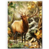 Norimpex Diamantové maľovanie Volanie lesa 30 x 40 cm Norimpex Diamantové maľovanie Volanie lesa 30 x 40 cm