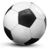 Spike umelokoženná futbalová lopta - 22 cm Spike umelokoženná futbalová lopta - 22 cm