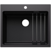 Kuchyňský dřez Blanco Etagon 6 Černá, bez příslušenství, s pojezdy 527746 Kuchyňský dřez Blanco Etagon 6 Černá, bez příslušenství, s pojezdy 527746