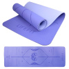 Podložka LIFEFIT YOGA MAT LOTOS DUO, 183x58x0,6cm, modrá Podložka LIFEFIT YOGA MAT LOTOS DUO, 183x58x0,6cm, modrá