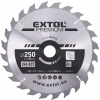 EXTOL PREMIUM kotúč pílový s SK plátkami 250x2,2x30mm 24T 8803240 EXTOL PREMIUM kotúč pílový s SK plátkami 250x2,2x30mm 24T 8803240