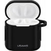 Usams Ochranné Puzdro Pre Freebuds 2 Pro Silikónová Čierna/Čierna Bh501Fbus01 (Us-Bh501) Usams Ochranné Puzdro Pre Freebuds 2 Pro Silikónová Čierna/Čierna Bh501Fbus01 (Us-Bh501)