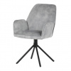 Jedálenská stolička Autronic 59x90 cm sivá látka HC-511 SIL4 Jedálenská stolička Autronic 59x90 cm sivá látka HC-511 SIL4
