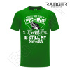 Tričko RANGER® - motív Rybárčenie 06 XL Zelená Tričko RANGER® - motív Rybárčenie 06 XL Zelená