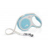 Flexi New Comfort páska M 5 m max. 25 kg svetlomodré Flexi New Comfort páska M 5 m max. 25 kg svetlomodré