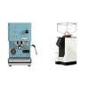 Profitec GO, blue + Eureka Mignon Perfetto, BL white Profitec GO, blue + Eureka Mignon Perfetto, BL white