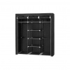 AUTRONIC Vešiak 150x45x175cm, kov, čierna, AST-E1012 BK AUTRONIC Vešiak 150x45x175cm, kov, čierna, AST-E1012 BK