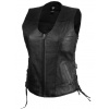 Dámska kožená vesta na motorku TXR Roxy 2XL Dámska kožená vesta na motorku TXR Roxy 2XL