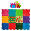 Masážna podložka Ortek Mix Puzzles, 12 dielikov + bezplatné vzory Masážna podložka Ortek Mix Puzzles, 12 dielikov + bezplatné vzory