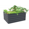 Vyvýšený záhon G21 Daisy 120 x 90 x 52 cm, plechový, antracitový Vyvýšený záhon G21 Daisy 120 x 90 x 52 cm, plechový, antracitový