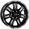 Borbet - Borbet CW8 8x18 5x130 ET50 black rim window polished matt Borbet - Borbet CW8 8x18 5x130 ET50 black rim window polished matt