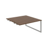 OFFICE PRO s.r.o. HOBIS prídavný stôl zdvojený - USD O 1600 R, orech OFFICE PRO s.r.o. HOBIS prídavný stôl zdvojený - USD O 1600 R, orech