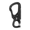 Karabína Petzl Eashook Open Čierna Karabína Petzl Eashook Open Čierna
