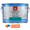 TIKKURILA® TEMALAC FD 20 Alkydová barva, 18 l, RAL Classic Odstín (barva): RAL 5021 - vodní modrá TIKKURILA® TEMALAC FD 20 Alkydová barva, 18 l, RAL Classic Odstín (barva): RAL 5021 - vodní modrá