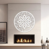drevo zivota Drevená mandala na stenu NÁDEJE Farebný vzor: Biela, Priemer: 60 drevo zivota Drevená mandala na stenu NÁDEJE Farebný vzor: Biela, Priemer: 60