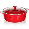 Banquet Forma zapekacia okrúhla s pokrievkou Culinaria Red 3 l, 3 l Banquet Forma zapekacia okrúhla s pokrievkou Culinaria Red 3 l, 3 l