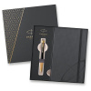 Parker 1502/4293643 Urban Muted Black GT guľôčkové pero darčeková súprava so zápisníkom Parker 1502/4293643 Urban Muted Black GT guľôčkové pero darčeková súprava so zápisníkom