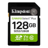 Kingston Canvas Select Plus SDXC 128GB Class 10 U1 (r150MB,w30MB) SDS3/128GB - Pamäťová karta SD Kingston Canvas Select Plus SDXC 128GB Class 10 U1 (r150MB,w30MB) SDS3/128GB - Pamäťová karta SD