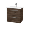 Dreja Umývadlová skrinka GIO SZZ2 60 - D25 Teak / Úchytka T02 / D25 Teak Dreja Umývadlová skrinka GIO SZZ2 60 - D25 Teak / Úchytka T02 / D25 Teak