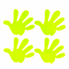 Sada reflexných nálepiek HANDS AMiO-03942 Sada reflexných nálepiek HANDS AMiO-03942