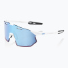 Slnečné okuliare 100% Hypercraft SQ soft tact white/hiper blue multilayer Slnečné okuliare 100% Hypercraft SQ soft tact white/hiper blue multilayer