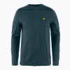 Pánske trekingové tričko longsleeve Fjällräven Bergtagen Merino mountain blue Pánske trekingové tričko longsleeve Fjällräven Bergtagen Merino mountain blue