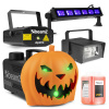 BeamZ S553L Halloween Edition Set s náplňou 250ml, UV LED barom, stroboskopom a laserom BeamZ S553L Halloween Edition Set s náplňou 250ml, UV LED barom, stroboskopom a laserom