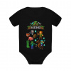 Body s menom pre fanúšikov hry Minecraft - body s potlačou - personalizovaný produkt - Tričkový | 6M | Čierna | Body Body s menom pre fanúšikov hry Minecraft - body s potlačou - personalizovaný produkt - Tričkový | 6M | Čierna | Body