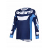 Mikina Alpinestars Racer Riway modro-biela XXL Mikina Alpinestars Racer Riway modro-biela XXL