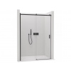 CERANO - Sprchové posuvné dvere Santoro Ľ/P - 8 mm - čierna matná, transparentné sklo - 140x195 cm CERANO - Sprchové posuvné dvere Santoro Ľ/P - 8 mm - čierna matná, transparentné sklo - 140x195 cm