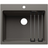 Kuchyňský dřez Blanco Etagon 6 Šedá vulkán, bez příslušenství, s pojezdy 527747 Kuchyňský dřez Blanco Etagon 6 Šedá vulkán, bez příslušenství, s pojezdy 527747