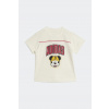 Detské bavlnené tričko adidas DISNEY JZ7679 béžová 68 Detské bavlnené tričko adidas DISNEY JZ7679 béžová 68