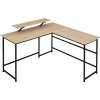 Tectake Písací stôl Melrose 140 × 130 × 76,5 cm, Industrial svetlé drevo, dub Sonoma Tectake Písací stôl Melrose 140 × 130 × 76,5 cm, Industrial svetlé drevo, dub Sonoma