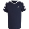adidas Essentials 3-Stripes Cotton Loose Fit Boyfriend Tee Jr IC3638 (190694) Black 128 adidas Essentials 3-Stripes Cotton Loose Fit Boyfriend Tee Jr IC3638 (190694) Black 128